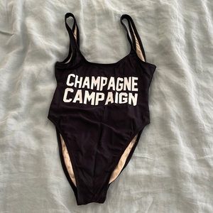 Private Party Champagne Campaign One Piece